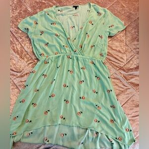 Torrid size 3 Floral Mint Green top